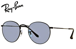���C�o�� ROUND METAL RB3447 002/64 50mm WASHED LENSES �u���b�N/�u���[�O���[ �ؑ���� �L���^�N