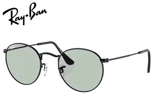 ���C�o�� ROUND METAL RB3447 002/R5 50mm WASHED LENSES �u���b�N/���C�g�O���[