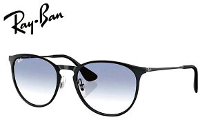 ���C�o�� RayBan ERIKA METAL RB3539 002/19 54mm �u���b�N/�N���A�O���f�B�G���g���C�g�u���[