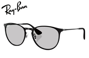 ���C�o�� RayBan ERIKA METAL RB3539 002/87 54mm �u���b�N/�O���[