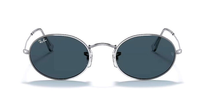 楽天市場】レイバン RayBan OVAL RB3547 003/R5 51mm シルバー/ブルー 