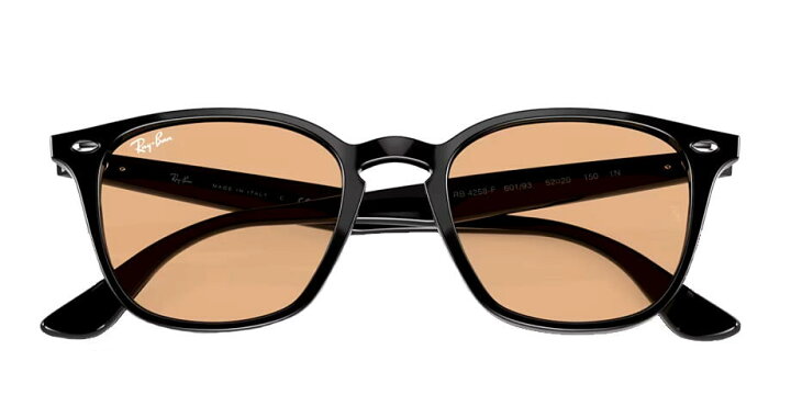 楽天市場】レイバン RayBan RB4258F 601/93 52mm シャイニーブラック 