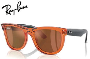 ���C�o�� RayBan WAYFARER REVERSE ���j�o�[�T���t�B�b�g RBR0502S 6712GM 50mm �g�����X�y�A�����g�I�����W/�J�b�p�[�~���[