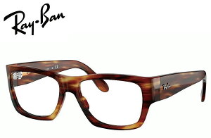 ���C�o�� RayBan NOMAD WAYFARER ���K�l�t���[�� RX5487F 2144 54mm �X�g���C�v�h�n�o�i�y���K���i�̔��X�z