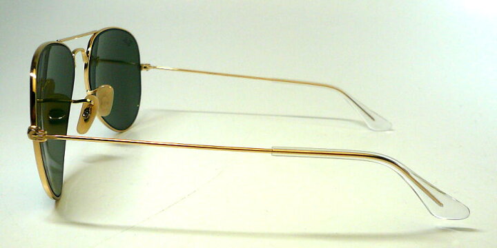 楽天市場】レイバン AVIATOR LARGE METAL ゴールド/G-15 RB3025 W3400 