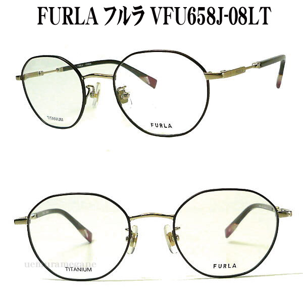 FURLA フルラ メガネフレーム VFU658J 08LT 2022モデル 48mm 眼鏡 伊達 VFU658J-08LT | メガネのウエムラ