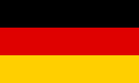 ドイツ　国旗　アクリル生地　120x180cm