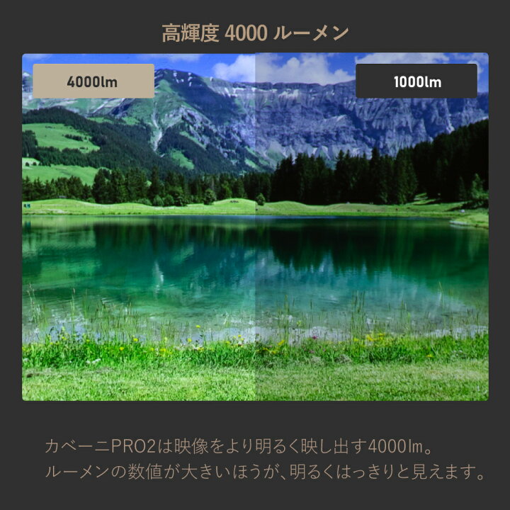 楽天市場】【期間限定12000円OFF】カベーニPRO2 2025モデル フルHD 