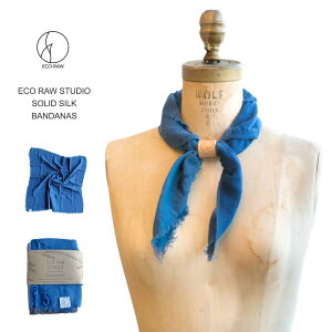 GR[X^WI ECO RAW STUDIO SOLID SILK BANDANAS Rߐno_i/XJ[t