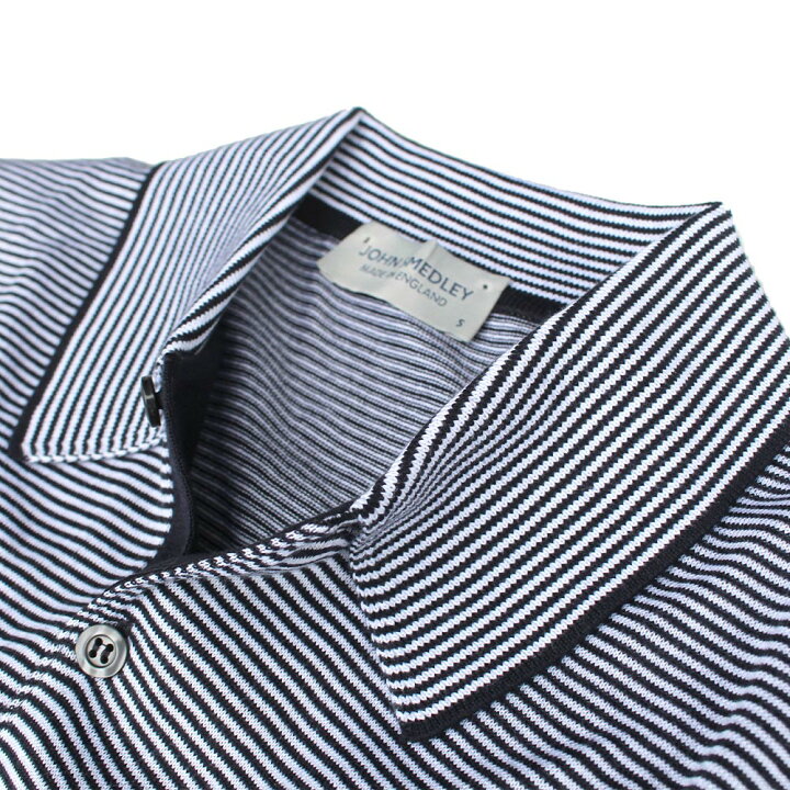 楽天市場】ジョンスメドレー JOHN SMEDLEY KYSON 30G BORDER KNIT POLO 