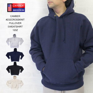 CAMBER �L�����o�[�@#232 12oz�@CROSS KNIT �N���X�j�b�g�@PULL OVER SWEAT SHIRT �v���I�[�o�[�X�E�F�b�g�V���c/CAMBER �L�����o�[ #232 �v���I�[�o�[�X�E�F�b�g�V���c CAMBER �L�����o�[ #232 �v���I�[�o�[�X