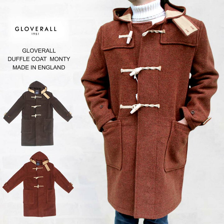 楽天市場】GLOVERALL グローバーオール ダッフルコート MONTY 