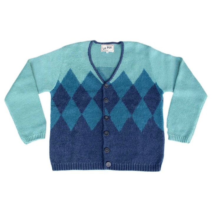 楽天市場】ラパス LA PAZ ARGYLE JACQUARD V-NECK CARDIGAN アーガイル  