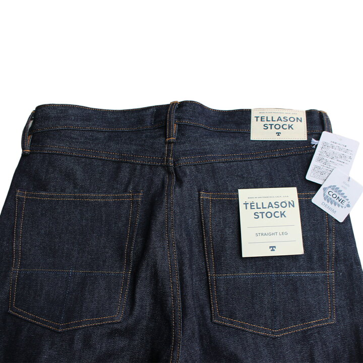 楽天市場】テラソンストック TELLASON STOCK 14oz CONE DENIM NON 