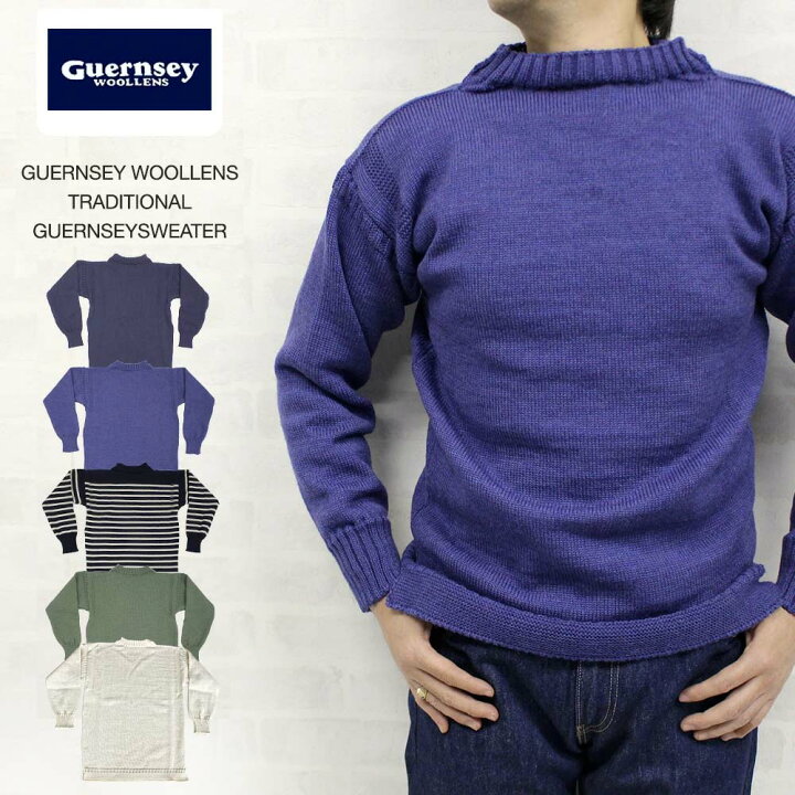 楽天市場】ガンジーウーレンズ GUERNSEY WOOLLENS TRADITIONAL 