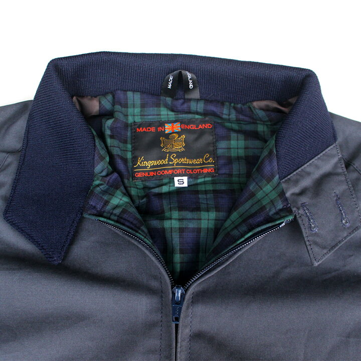 楽天市場】キングスウッド KINGSWOOD COTTON HARRINGTON JACKET 