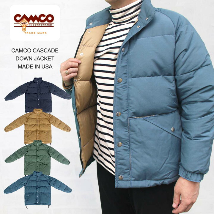 楽天市場】カムコ CAMCO CASCADE DOWN JACKET カスケード ダウン 