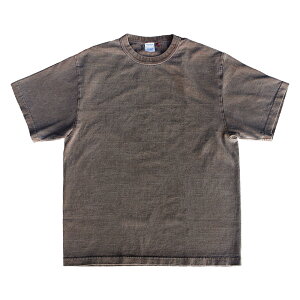 ^t@[ TOUGHER BREA PIGMENT DYE(sOg)@BLEACH(u[`) S/S HEAVY WEIGHT TEE wr[EGCgTVc MADE IN USA
