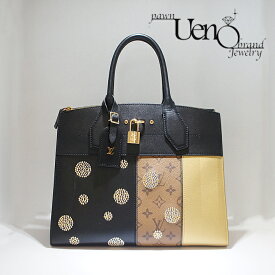 【中古】 LOUISVUITTON ルイ・ヴィトン シティ・スティーマーMM M43406 モノグラム・リバース 限定コレクション ハンドバッグ ショルダー欠品 【質屋】 【質ウエノ】
