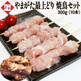 やまがた最上どり 焼鳥串 10本 300g ( もも肉 ) | ※冷凍発送 BBQ bbqセット バーベキューセット キャンプ 食材セット 焼肉セット 串セット 串盛り 串焼き やきとり 焼鳥 焼き鳥 国産焼き鳥 焼鳥セット 鶏肉 鳥肉 モモ肉 国内産 ヘルシー つまみ 晩酌 お取り寄せ 詰め合わせ