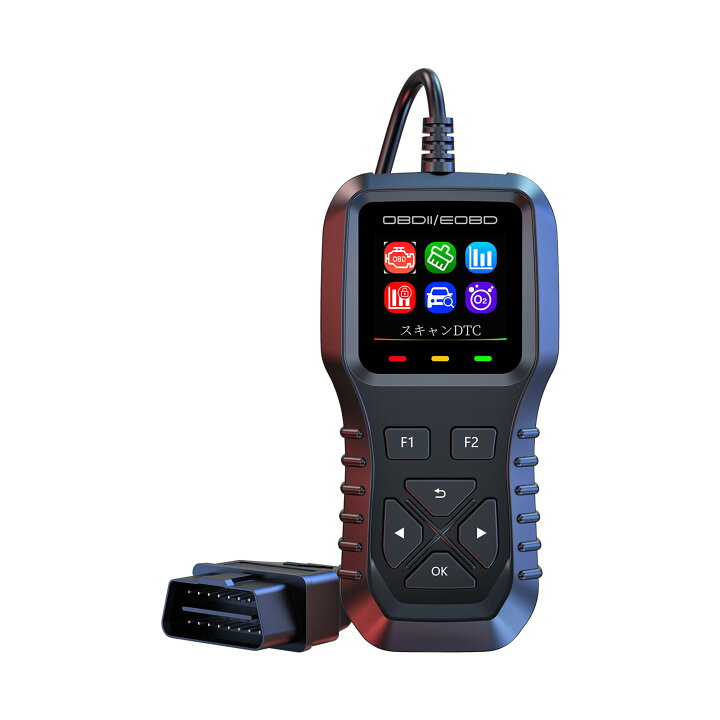 楽天市場】obd2 診断機 自動車故障診断器 K1 日本語 故障スキャン 