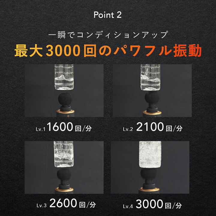 楽天市場】【プロアスリート愛用】uFit RELEASER Pro 筋膜リリースガン 