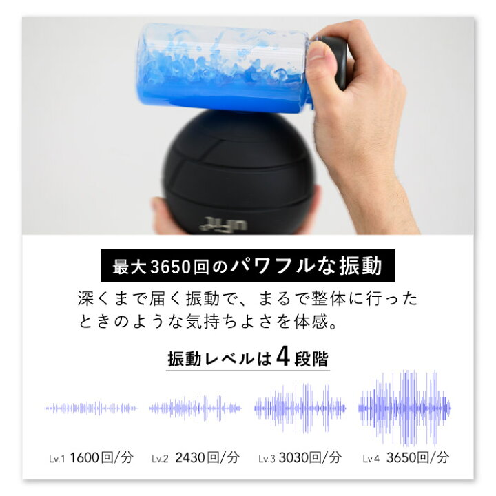 楽天市場】【プロアスリート愛用】uFit Vibrating Ball 筋膜リリース 