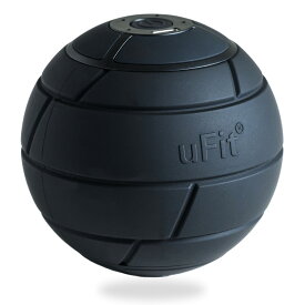 【10%オフ 9/5~9/10】uFit Vibrating Ball Mini 筋膜リリースボール 電動 ミニ 直径8cm 強力 静音 振動レベル4段階 アシストカバー 使い方動画 180日保証 日本ブランド マッサージボール ストレッチボール 振動ボール コンディショニング 筋肉ほぐし 指圧 ツボ押し 足裏