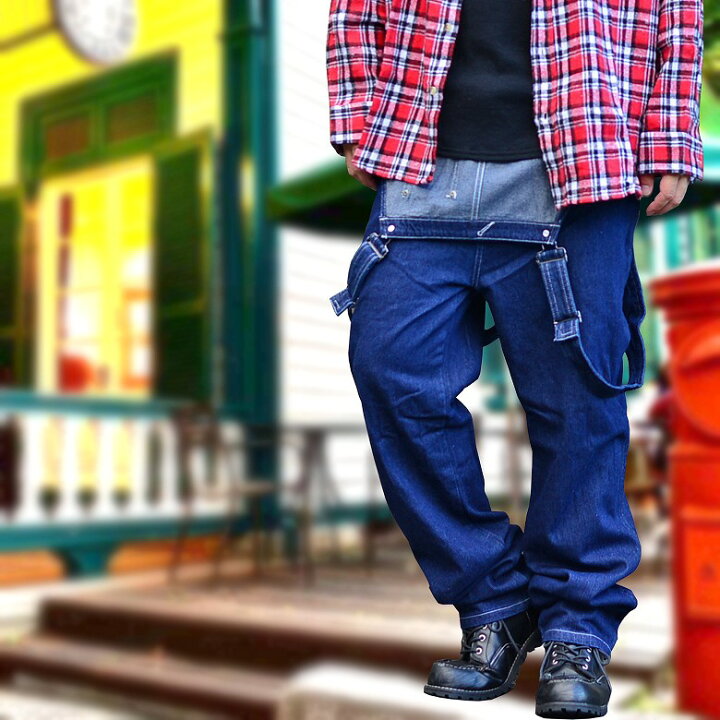 楽天市場 デニムサロペット デニム素材 メンズ おしゃれ ツナギ 作業着 無地 作業服 メンズ 大きい サイズ バイカー オールインワン オーバーオール 制服 ユニフォーム ダンス おしゃれ メンズファッション Ug Clothing