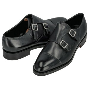 JOHN LOBB �W�������u �v�C �r�W�l�X�V���[�Y William �E�B���A�� �_�u�������N�X�g���b�v 228032L 1R �����Y �u���b�N ���X�g9795