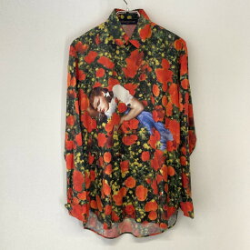 【中古】LOUIS VUITTON（ルイ・ヴィトン）　オズの魔法使い　シルク　RM191 LTY HGS66W　長袖Tシャツ　レッド