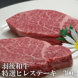 羽後和牛　特選ヒレステーキ　300g