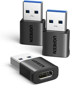 UGREEN USB Type-C ϊA_v^ Zbgi USB 3.1 10Gbps Type C X to USB 3.0 IX ϊ QC3.0 }[dƍf[^] Windows 10 / Mac OS MacBook iPad Pro iPhone 13/12/11 Pro MaxȂǂɑΉ