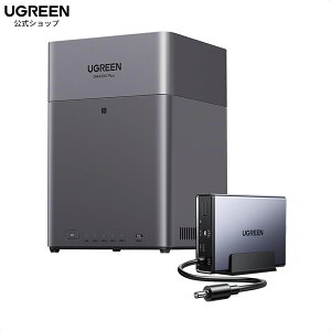 �y��d�΍�UPS��_�Z�b�g�zUGREEN NASync DH4300 Plus �x�C�f�X�N�g�b�v �l�b�g���[�N�A�^�b�`�g�X�g���[�W NAS 120TB SSD ������8GB Windows�AmacOS�AAndroid�AiOS�AWeb 4300 Plus �l�b�g���[�N�ڑ��X�g���[�W ��