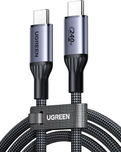 �y30%OFF�N�[�|���zUGREEN USB C �P�[�u�� 240W �[�d�P�[�u�� type-c �}���[�d �P�[�u�� �yUSB-IF�F�؁z �^�C�vc PD�����[�d �f�[�^�]�� MacBook Pro/Air iPhone17/16/15 Pro Max iPad Pro/Air �e��Ή� 0.5M 1M 2M �X�g���[