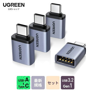 UGREEN USB Type C ϊA_v^[ 2Zbg 4Zbg USB3.2 Gen1 ] ^CvC ϊ 2 4Zbg Thunderbolt 3 OTGΉ iPhone 15 Pro Max MacBook Pro 2021 MacBook Air 2022 iPad Pro 2021 y قUSB-C@Ȃǂ