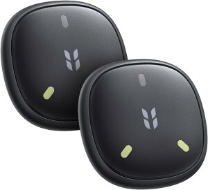 UGREEN FineTrack Mini 2 �����h�~�^�O Apple�́u�T���v�Ή��iiOS��p�j�X�}�[�g�g���b�J�[ ���������o�b�e���[ 110dB�剹�ʃu�U�[ �~���f�U�C�� IP68�h���h�o Bluetooth�g���b�J�[ �� ���z �X�[�c�P�[�X 