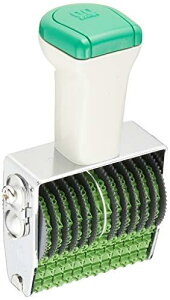 サンビー スタンプ 回転印 テクノタッチ 欧文12連 明朝体 5号 TK-512