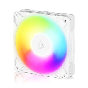 ARCTIC P12 Pro Reverse A-RGB - ���o�[�X�G�A�t���[�Ή� �v���~�A���t�@�� 120mm PWM �t�@�� Y �P�[�u���iPST�j�t�� ��]���F500�`3000 RPM0 RPM�iPWM 5�� �����j�Ή� 5V �f�W�^�� RGB ���̓����x�A�����O 4 �s�� 