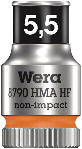 WERA F p1/4DR ێ@\t\Pbg 蓮 dHp ZpTCY5.5mm S23mm 003720