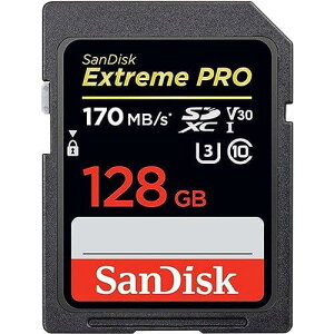 SanDisk 128GB Extreme PRO UHS-I SDXC 170MB/s SDSDXXY-128G TfBXN COpbP[Wi