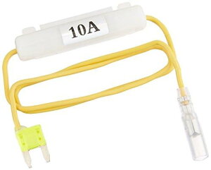 エーモン ミニ平型ヒューズ電源 DC12V・120W/DC24V・240W 20Aヒューズ差替用 E513