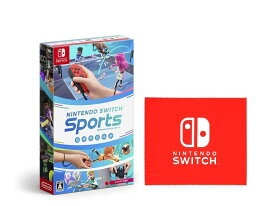 Nintendo Switch Sports(ニンテンドースイッチスポーツ) -Switch(【ネット限定】Nintendo Switch ロゴデザイン マイクロファイバークロス 同梱)