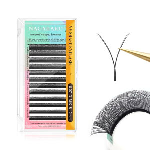 NAGARAKU ܂GNXeV 4D {[ ɍׂŌyĎR _炩 4{ 12̑eʁi0.07J[ D  8-12mm jyy eyelash extension