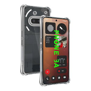 �Ή� Nothing Phone 3a �P�[�X ��p �����o�b�N�J�o�[ �_��TPU�f�� �S�ʕی� �ϏՌ� �����h�~ ���菝�h�~ �p Phone 3a �ی�P�[�X�蒠�^ �ČRMIL�K�i �U�M���H ���ς��ɂ��� ���C�����X�[�d�Ή� �w��