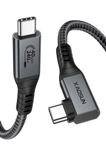XAOSUN USB4 P[u Thunderbolt 4 Ή 1.8M L^ 240W PD3.1 }[d USB-IFF 40Gbpsf[^] 8K@60Hzfo MacBook Pro iPad Pro Type c@Ή O[