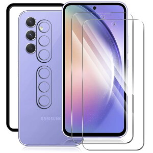 galaxy a54 5g �t�B����+ galaxy a54 �p�̃J�� ���t�B�����i2+2���j�w�K�C�h�g�t���x�ɔ��^�C�v �S�ʕی� �K�C�h�g�t �����ߗ� ���d�x ���� �����G�� ��U�h�~ �C�A�w��h�~ SCG21/SC-53D �K���X�t�B