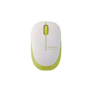 �G���R�� �}�E�X ���C�����X (���V�[�o�[�t��) S�T�C�Y ���^ 3�{�^�� BlueLED �ӂ���ƌy�� ���^�y�� 50g �O���[�� M-BL20DBGN