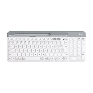 ���W�N�[�� �É� Bluetooth ���C�����X�L�[�{�[�h K580OW �I�t�z���C�g �����^ ���^ Unifying ���C�����X �L�[�{�[�h ���^ �e���L�[ ���� Windows Mac iPad iOS Android Chrome Surface K580 ����