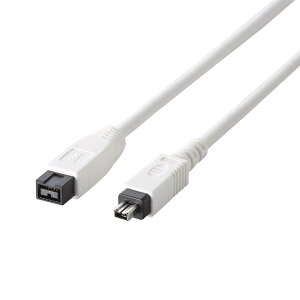 �G���R�� FireWire�P�[�u�� (IEEE1394b 9pin to 4pin) 1m IE-941WH